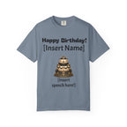 Birthday Cake Personalized T‑Shirt — "Happy Birthday! [Insert Name]" Customizable Tee