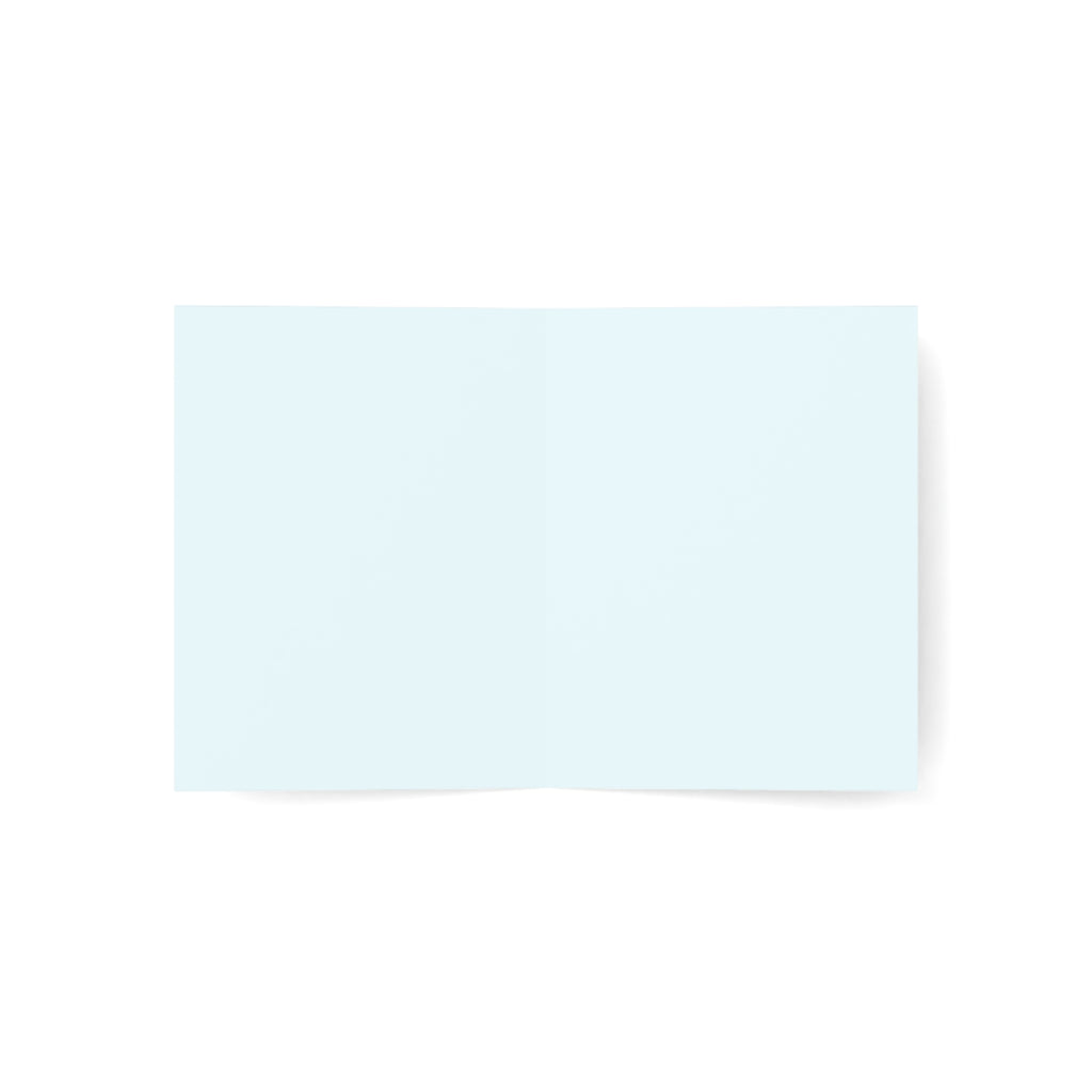 1st Birthday Blue Cake Greeting Card — Happy Birthday 1 (Single or Pack)