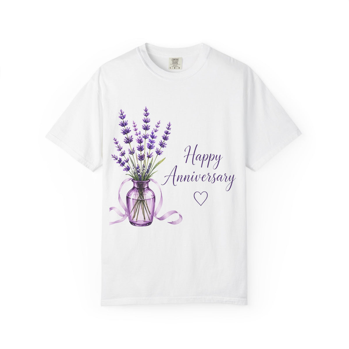 Anniversary Lavender Bouquet T-Shirt