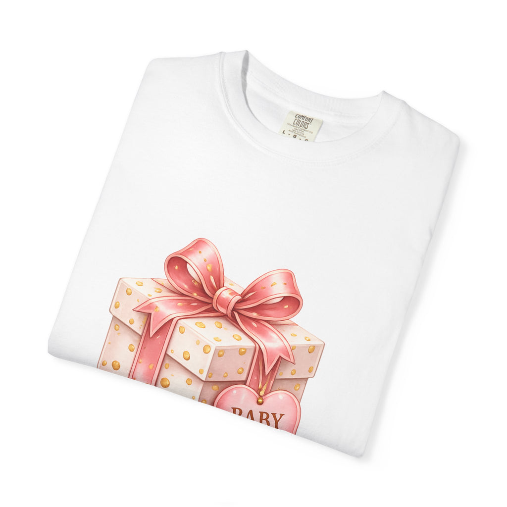 Baby Girl Congratulations Gift Present T-Shirt — Newborn Gift Tee