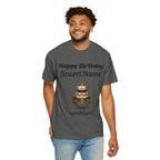 Birthday Cake Personalized T‑Shirt — "Happy Birthday! [Insert Name]" Customizable Tee