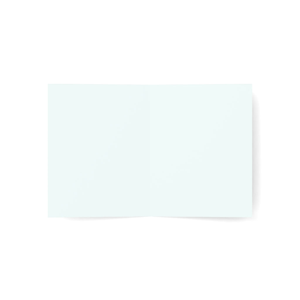 Birthday Greeting Card – Blue Presents "Happy Birthday" (Single or Bulk 1/10/30/50 pcs)