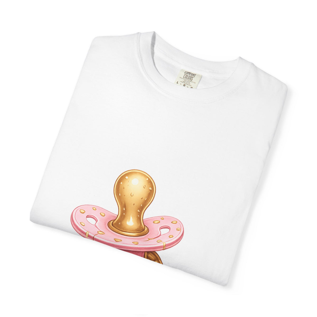Congratulations Girl Baby Pacifier T-Shirt