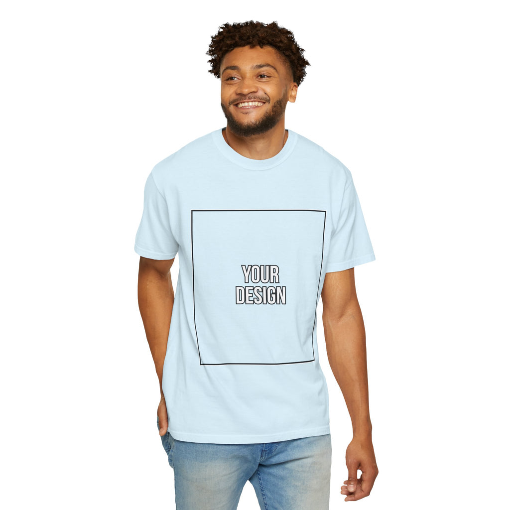 Classic Crewneck T‑Shirt — Custom Front Print Template