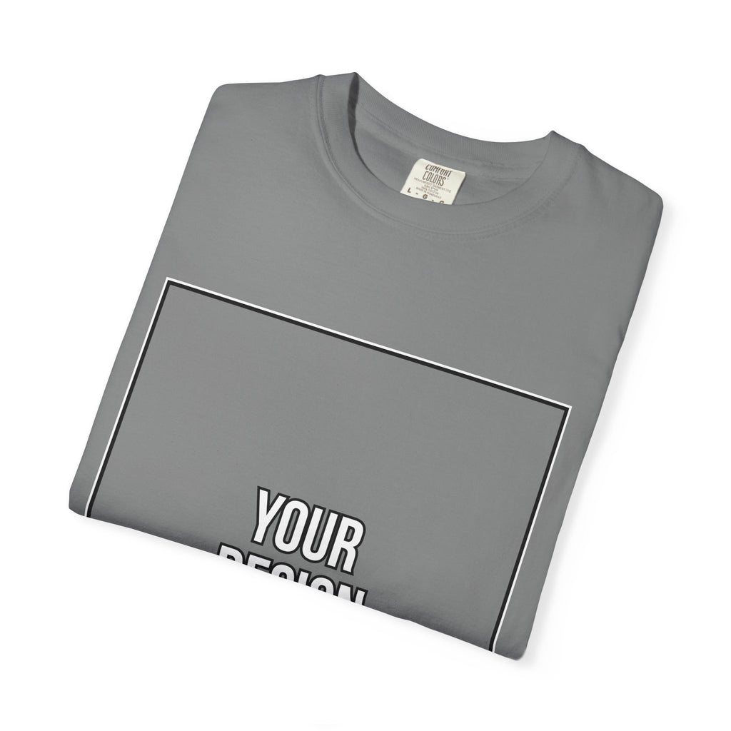 Classic Crewneck T‑Shirt — Custom Front Print Template