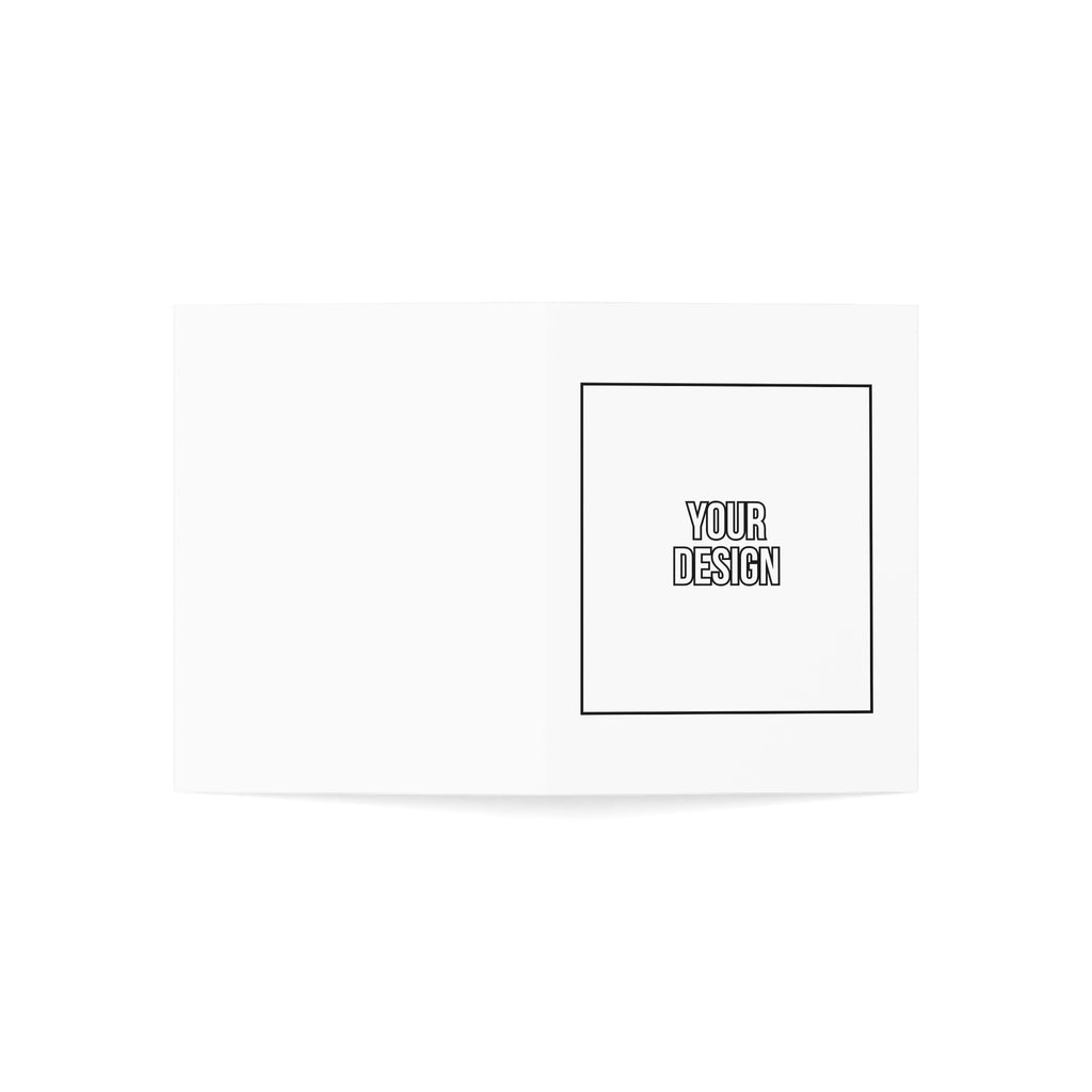 Greeting Card — Customizable Blank Folded Card (1, 10, 30, 50 pcs)