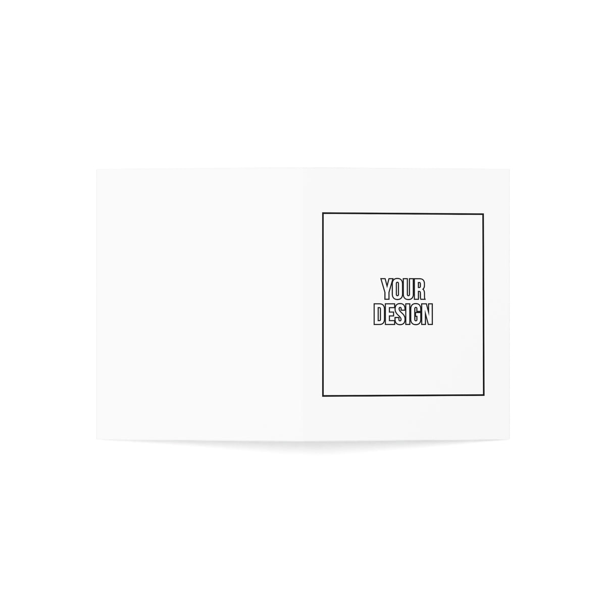 Greeting Card — Customizable Blank Folded Card (1, 10, 30, 50 pcs)
