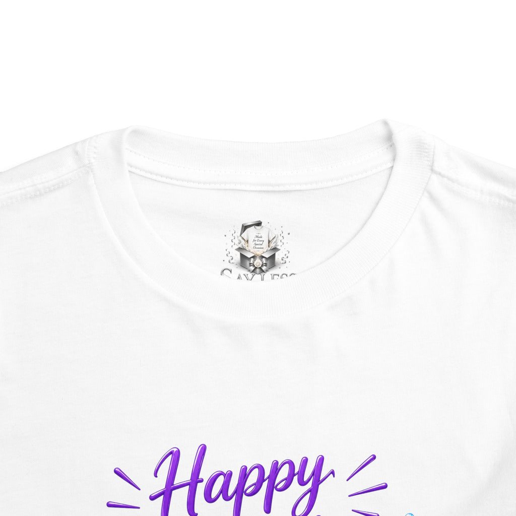 Happy Birthday Pool Party Toddler Tee