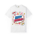 Happy Birthday Comic Adult T-Shirt
