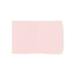 Anniversary Greeting Card — Pink Geometric Heart "Happy Anniversary" (1/10/30/50 pcs)