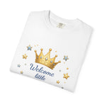 Welcome Little Prince T-Shirt — Baby Shower Newborn Gift